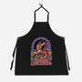 Books And Dragons-Unisex-Kitchen-Apron-Studio Mootant