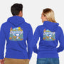 Beagle Wilderness Exploration-Unisex-Zip-Up-Sweatshirt-Studio Mootant