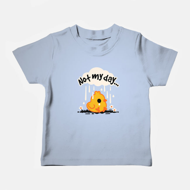 Not My Day Sad Chick-Baby-Basic-Tee-NemiMakeit