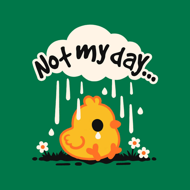 Not My Day Sad Chick-Unisex-Basic-Tee-NemiMakeit