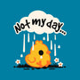 Not My Day Sad Chick-Unisex-Basic-Tee-NemiMakeit