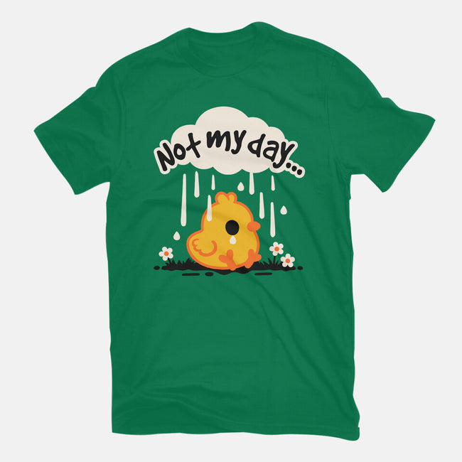 Not My Day Sad Chick-Mens-Heavyweight-Tee-NemiMakeit