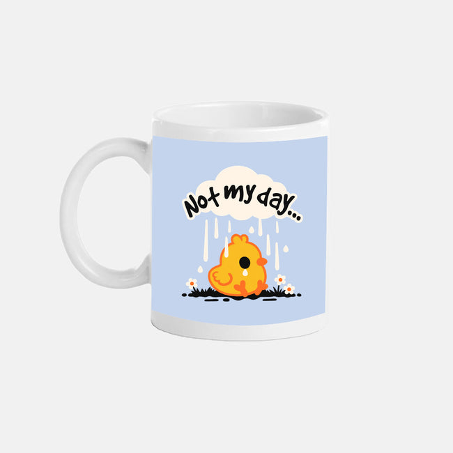 Not My Day Sad Chick-None-Mug-Drinkware-NemiMakeit