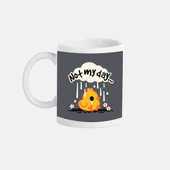 Not My Day Sad Chick-None-Mug-Drinkware-NemiMakeit