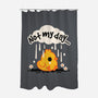 Not My Day Sad Chick-None-Polyester-Shower Curtain-NemiMakeit