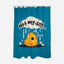 Not My Day Sad Chick-None-Polyester-Shower Curtain-NemiMakeit