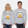 Not My Day Sad Chick-Unisex-Crew Neck-Sweatshirt-NemiMakeit