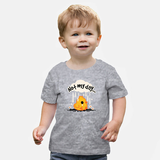 Not My Day Sad Chick-Baby-Basic-Tee-NemiMakeit