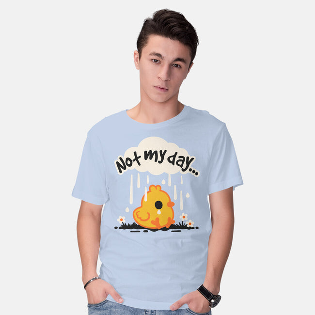 Not My Day Sad Chick-Mens-Basic-Tee-NemiMakeit