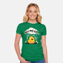 Not My Day Sad Chick-Womens-Fitted-Tee-NemiMakeit