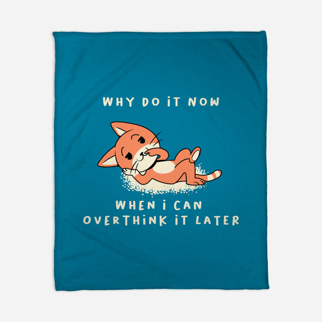 Why Do It Now-None-Fleece-Blanket-FunkVampire