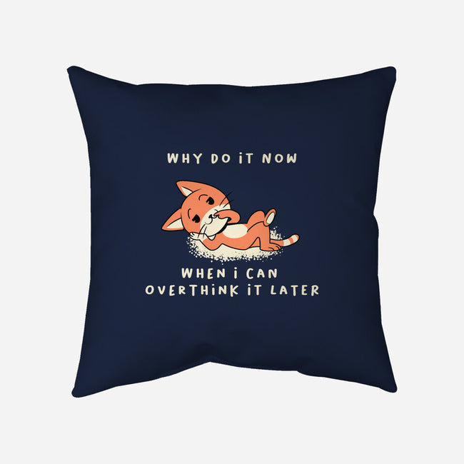 Why Do It Now-None-Removable Cover w Insert-Throw Pillow-FunkVampire