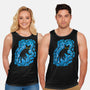 Cat Underwater-Unisex-Basic-Tank-nickzzarto