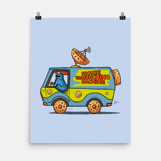 Cookie Munching Machine-None-Matte-Poster-erion_designs