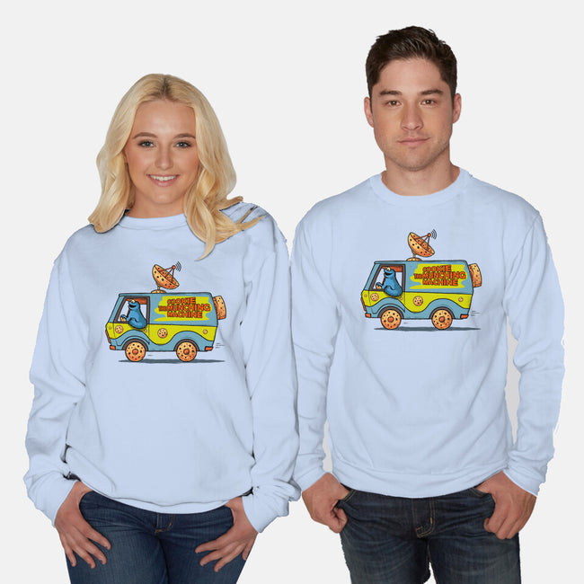 Cookie Munching Machine-Unisex-Crew Neck-Sweatshirt-erion_designs