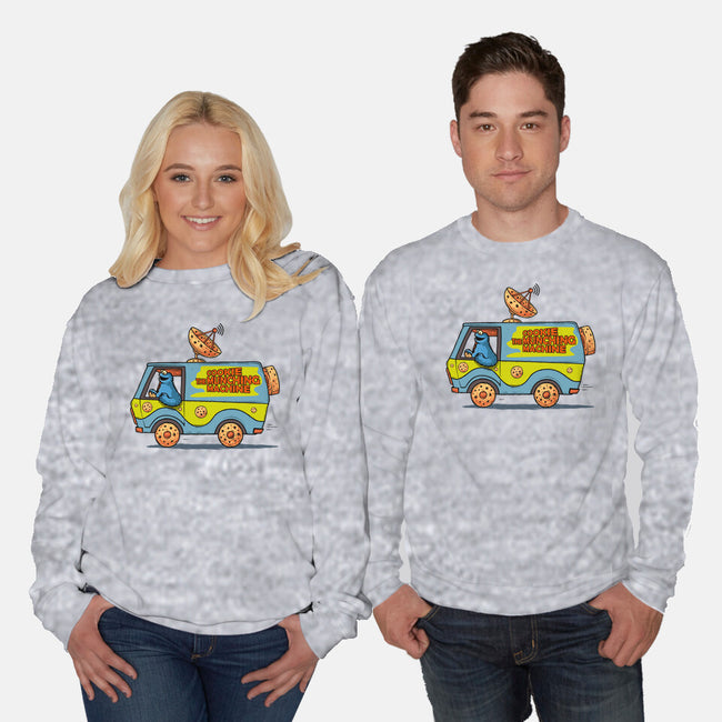 Cookie Munching Machine-Unisex-Crew Neck-Sweatshirt-erion_designs