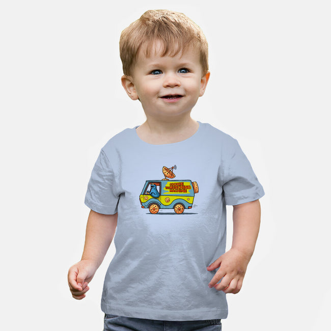 Cookie Munching Machine-Baby-Basic-Tee-erion_designs