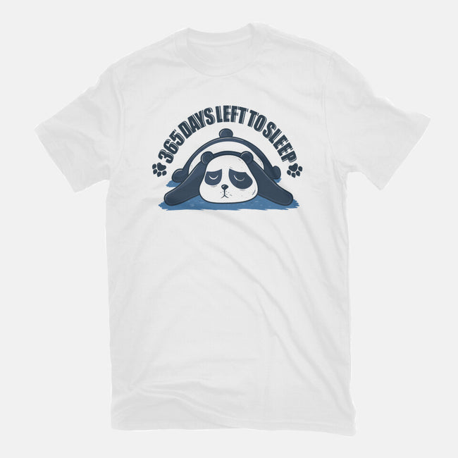 365 Days Left To Sleep-Mens-Heavyweight-Tee-erion_designs