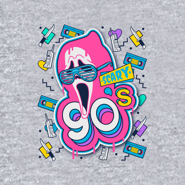 Scary 90s-Womens-V-Neck-Tee-Getsousa!