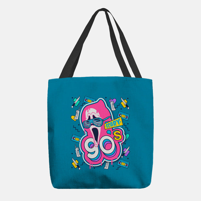 Scary 90s-None-Basic Tote-Bag-Getsousa!