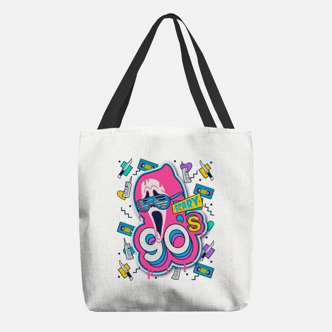 Scary 90s-None-Basic Tote-Bag-Getsousa!