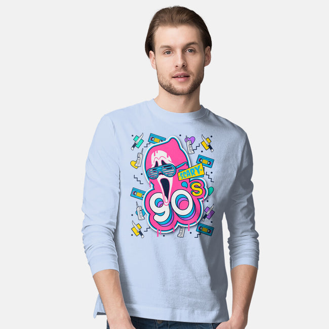 Scary 90s-Mens-Long Sleeved-Tee-Getsousa!