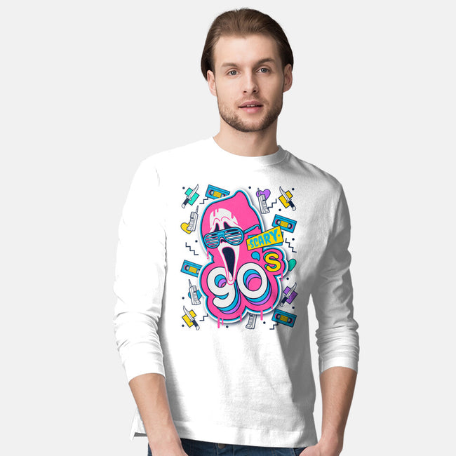 Scary 90s-Mens-Long Sleeved-Tee-Getsousa!