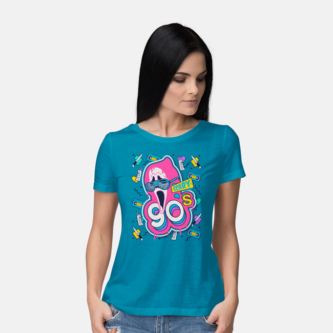 Scary 90s-Womens-Basic-Tee-Getsousa!