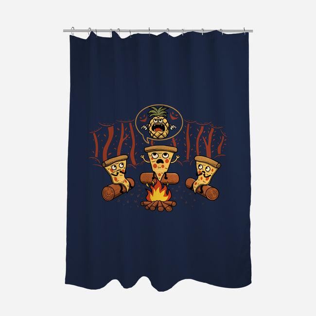 Pizza's Nightmare-None-Polyester-Shower Curtain-erion_designs