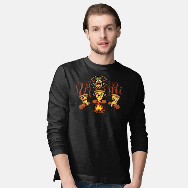 Pizza's Nightmare-Mens-Long Sleeved-Tee-erion_designs