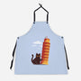 Purrfectly Tilted-Unisex-Kitchen-Apron-erion_designs