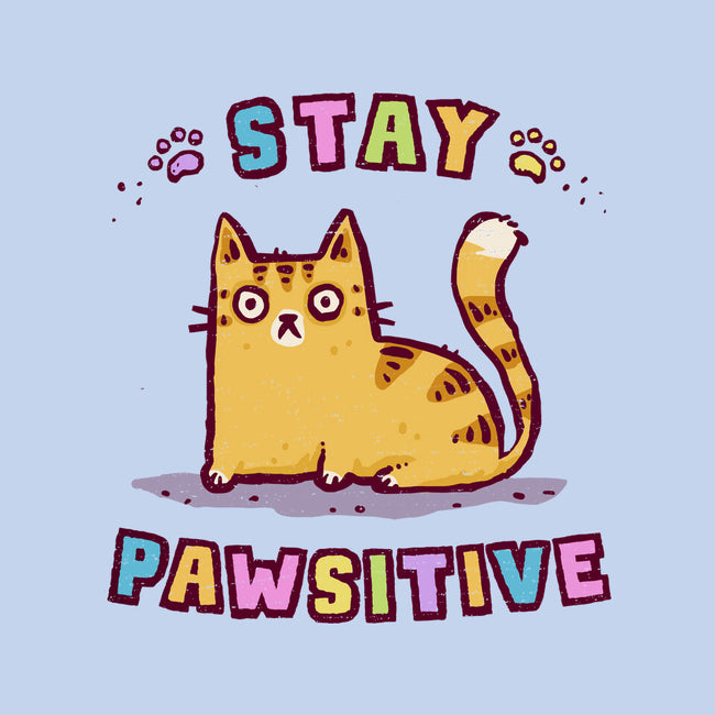 Stay Pawsitive-Unisex-Basic-Tee-kg07