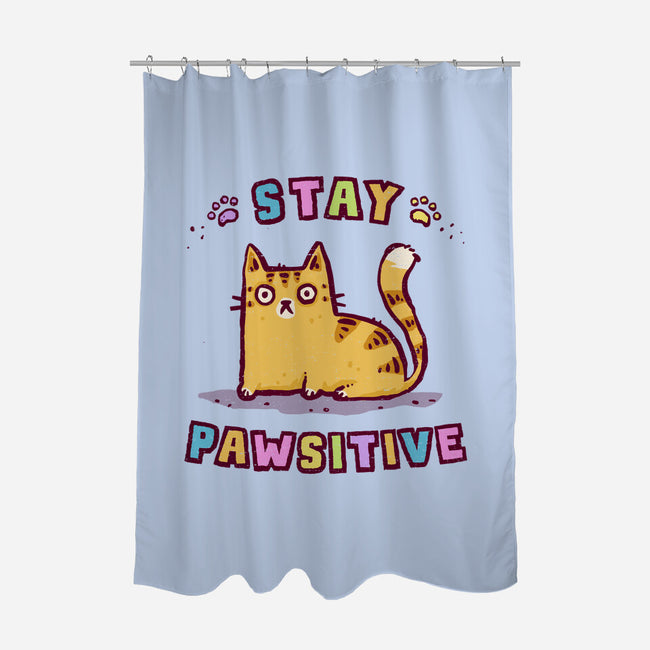 Stay Pawsitive-None-Polyester-Shower Curtain-kg07