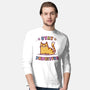 Stay Pawsitive-Mens-Long Sleeved-Tee-kg07