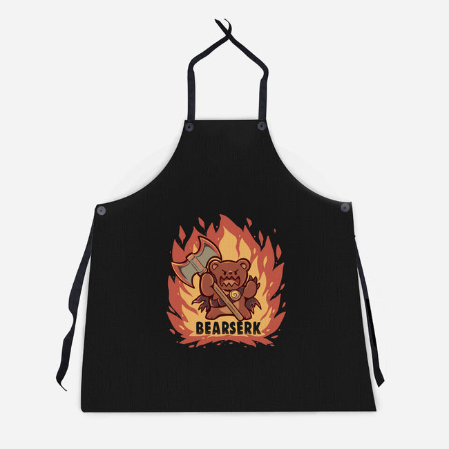 Going Bearserk-Unisex-Kitchen-Apron-TechraNova