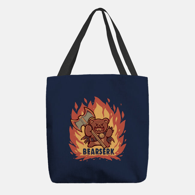 Going Bearserk-None-Basic Tote-Bag-TechraNova