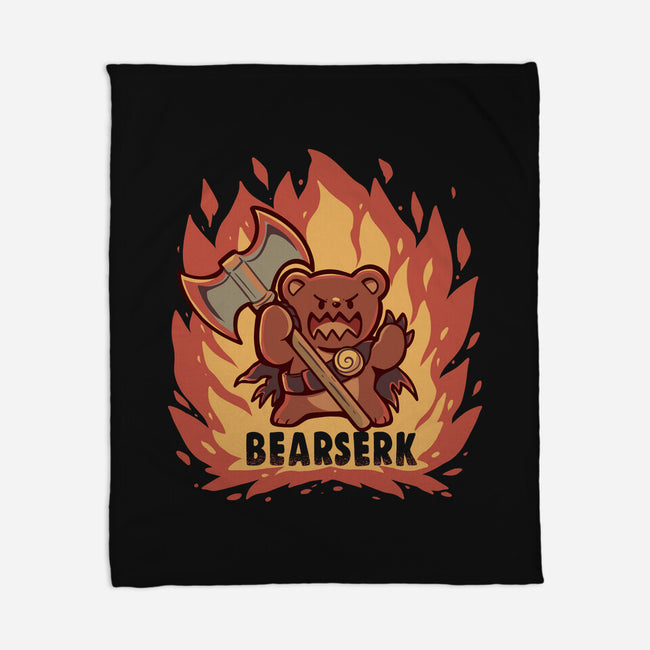 Going Bearserk-None-Fleece-Blanket-TechraNova