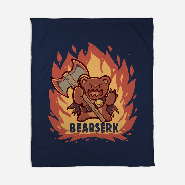 Going Bearserk-None-Fleece-Blanket-TechraNova