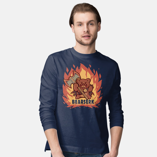 Going Bearserk-Mens-Long Sleeved-Tee-TechraNova