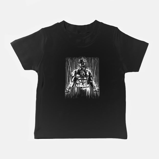 The Devil In The Rain-Baby-Basic-Tee-zascanauta