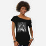 The Devil In The Rain-Womens-Off Shoulder-Tee-zascanauta