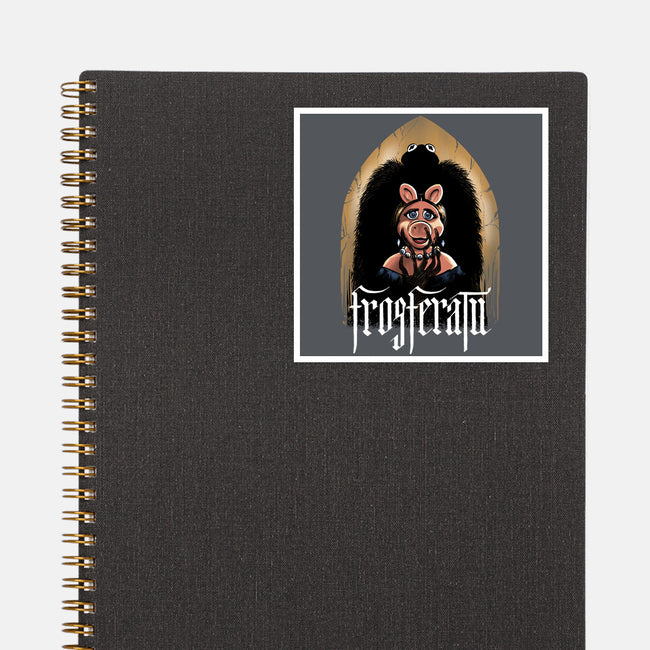 Frogferatu-None-Glossy-Sticker-zascanauta