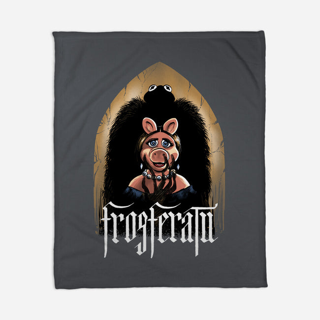 Frogferatu-None-Fleece-Blanket-zascanauta