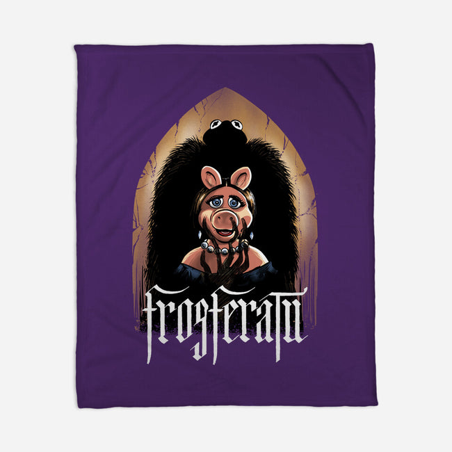 Frogferatu-None-Fleece-Blanket-zascanauta