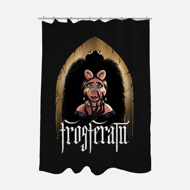 Frogferatu-None-Polyester-Shower Curtain-zascanauta