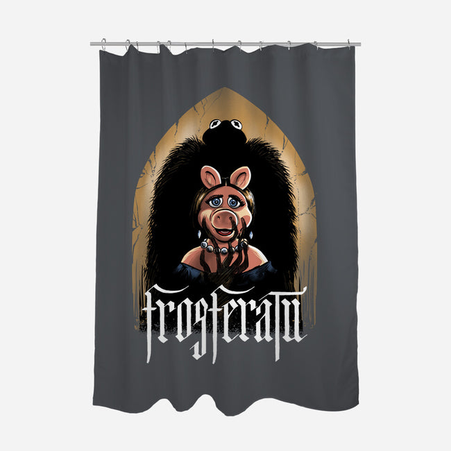 Frogferatu-None-Polyester-Shower Curtain-zascanauta