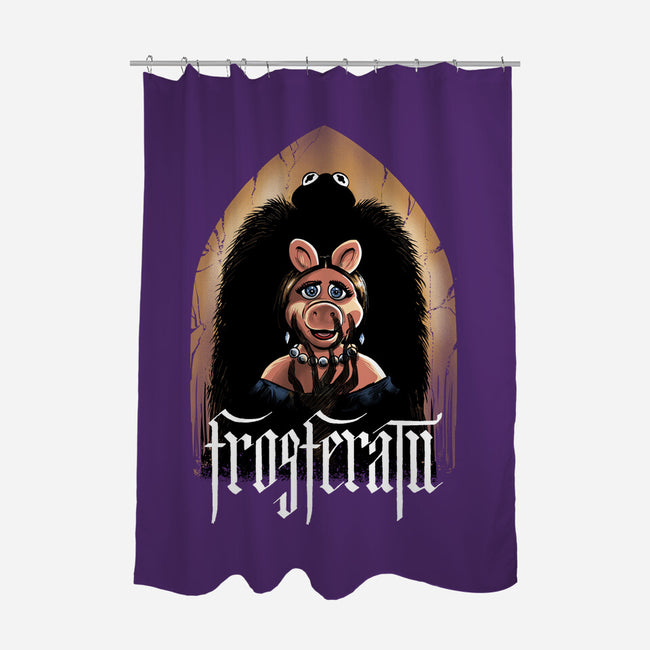 Frogferatu-None-Polyester-Shower Curtain-zascanauta