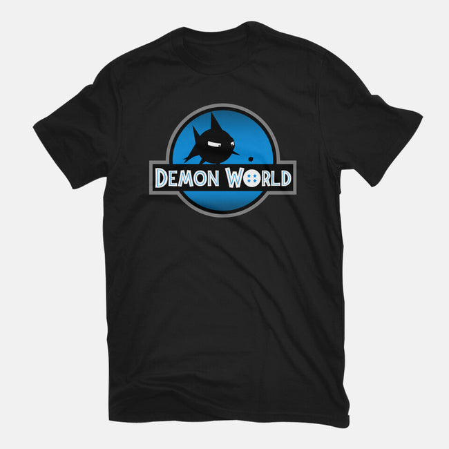 Demon World-Womens-Fitted-Tee-Boggs Nicolas