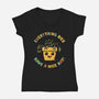 Everything Dies-Womens-V-Neck-Tee-kg07