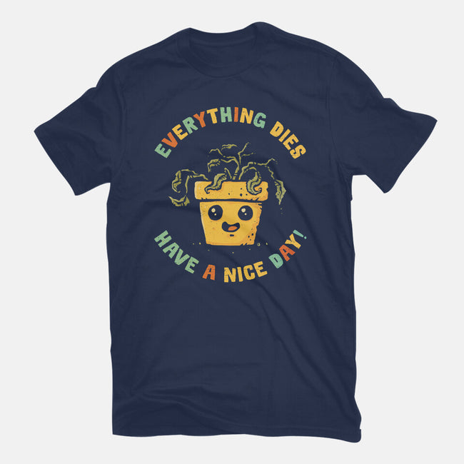 Everything Dies-Womens-Fitted-Tee-kg07